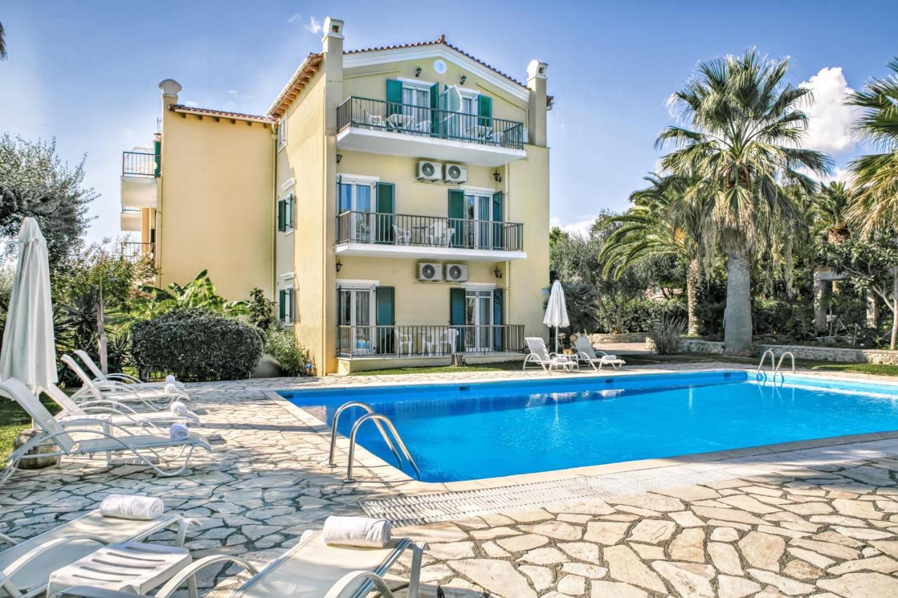 Villa Eftichia Hotel Apartments & Studios Kontokali Bagian luar foto