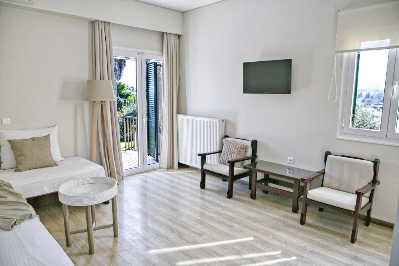 Villa Eftichia Hotel Apartments & Studios Kontokali Bagian luar foto