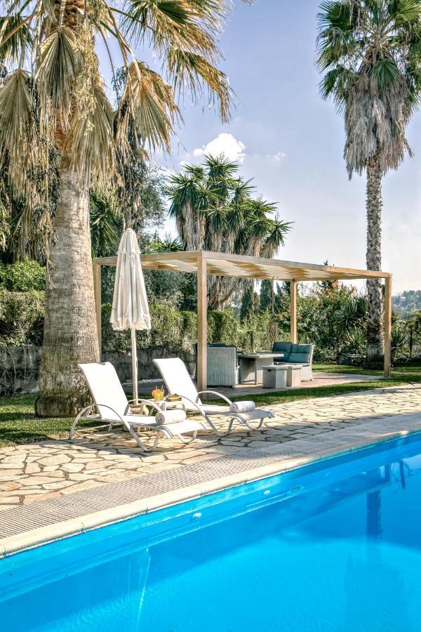 Villa Eftichia Hotel Apartments & Studios Kontokali Bagian luar foto